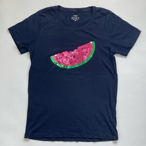J.Crew Navy Watermelon Collector Tee